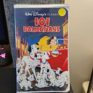 Disney's 101 Dalmatians VHS-BLACK DIAMOND EDITION (#1263)